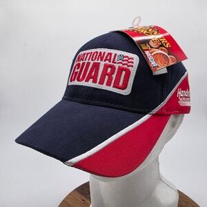 NASCAR Dale Earnhardt Jr 88 National Guard Hat Winners Circle Navy Blue Red NEW